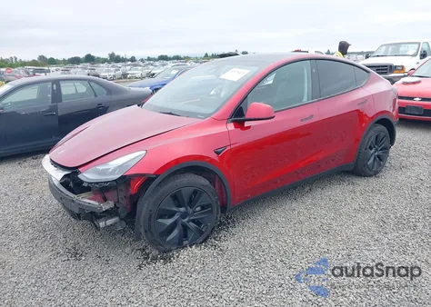 2024 Tesla Model Y Long Range Dual Motor All-Wheel Drive from USA, damaged, VIN 7SAYGDEE5RF117343